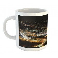 Skyline at Night City Mug