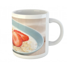 Fresh Strawberries Cereal Mug