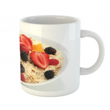 Fresh Fruits and Porridge Mug