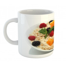 Fresh Fruits and Porridge Mug