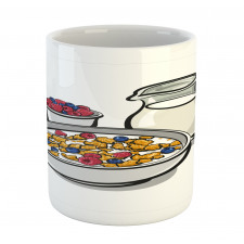 Healthy Breakfast Cartoon Mug