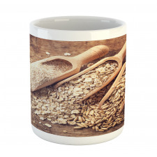 Oat Flakes Seeds and Bran Mug