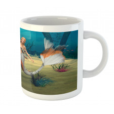 Mermaid Turtle Ocean Mug