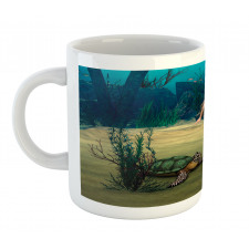 Mermaid Turtle Ocean Mug