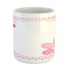 Girly with Flower Sweetheart Mug