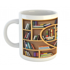 Love Reading Books Heart Mug