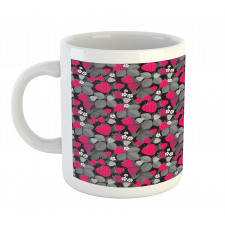 Strawberries Flowers Mug