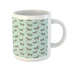 Animal and Tiny Hearts Mug