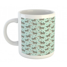 Animal and Tiny Hearts Mug