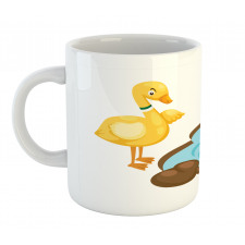 Funny Cartoon Style Animals Mug