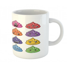 Happy Colorful Kawaii Mug