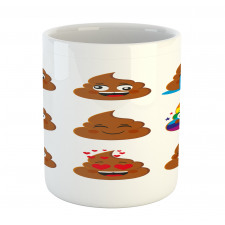 Cartoon Turd Mug