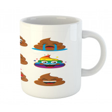 Cartoon Turd Mug