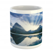 Swiftcurrent Lake Panorama Mug