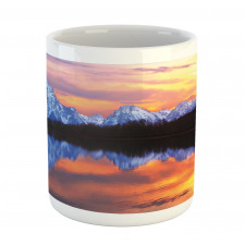 Grand Tetons View at Sunset Mug