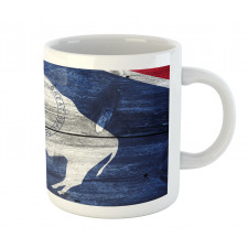 Equality State Flag Wooden Mug