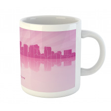 Pastel Silhouette Mug