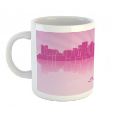 Pastel Silhouette Mug