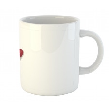 Lucky Cat Neko Waveing Mug