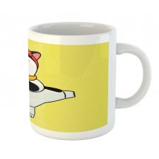 Sporty Maneki Neko Mug