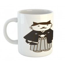 Bride and Groom Cats Mug