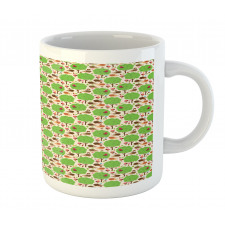 Hedgehogs and Trees Mug