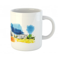 White House Paint Mug