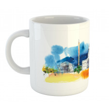 White House Paint Mug