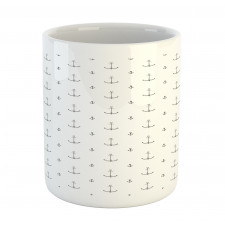 Maritime Sea Item Pattern Mug