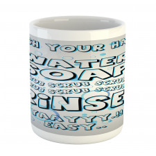 Water Soap Scrub Mug