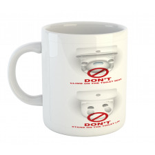 Toilet Bowls Warning Mug