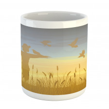 Wheat Field Landscape Mug