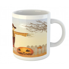 Carved Pumpkin Mug