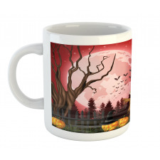 Halloween Haunted Chateau Mug