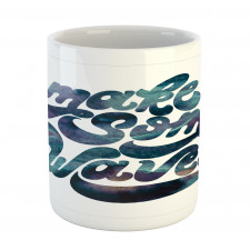 Modern Summer Words Mug