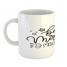 Marine Ornate Words Mug