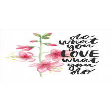 Do What You Love Flowers Mug