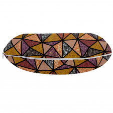 Geometrik Boyun Yastığı Benekli Mozaik Desenli