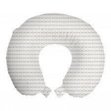Geometrik Boyun Yastığı X İşaretine Benzer Dekoratif Formlar 