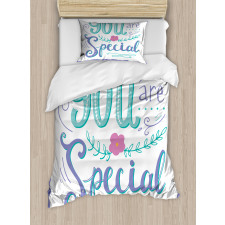 You are Special in a Frame Duvet Cover Set