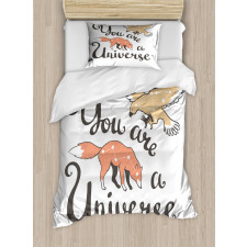 You are a Universe Animals Duvet Cover Set