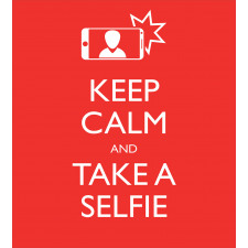 Keep Calm and Take a Selfie Duvet Cover Set