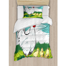 Animal Cartoon Duvet Cover Set