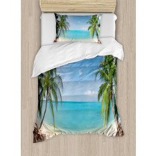 Panoramic View Beach Duvet Cover Set