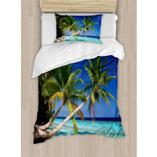 Maldives Bay Resort Duvet Cover Set