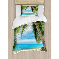 Shadow Shade of Palms Duvet Cover Set