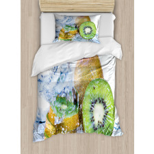 Photo of Water Splash on Fruit Duvet Cover Set