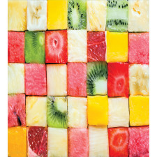 Square Slices of Fresh Food Duvet Cover Set