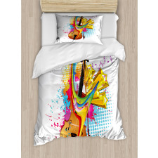 Creative String Instrument Duvet Cover Set