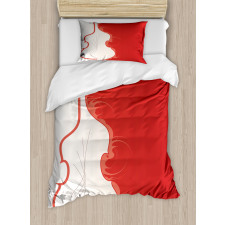 Abstract Music Design Duvet Cover Set